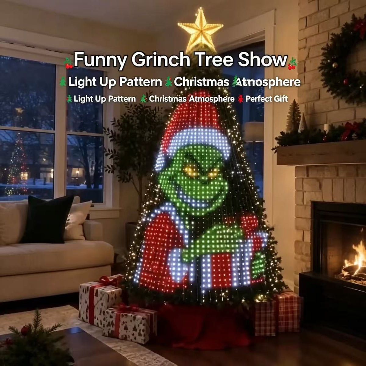 Christmas tree string lights